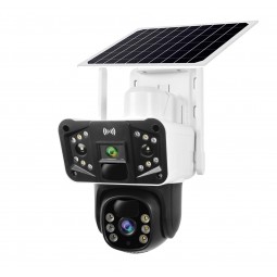 O-KAM Pro 6mp Çift Kameralı 4G Sim Kart Destekli Solar Kamera